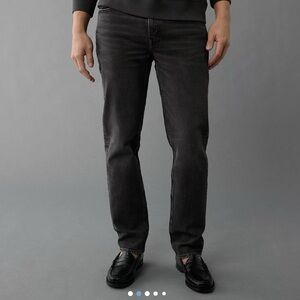 American Eagle Outfitters Men's Dark Gray Slim Jeans
